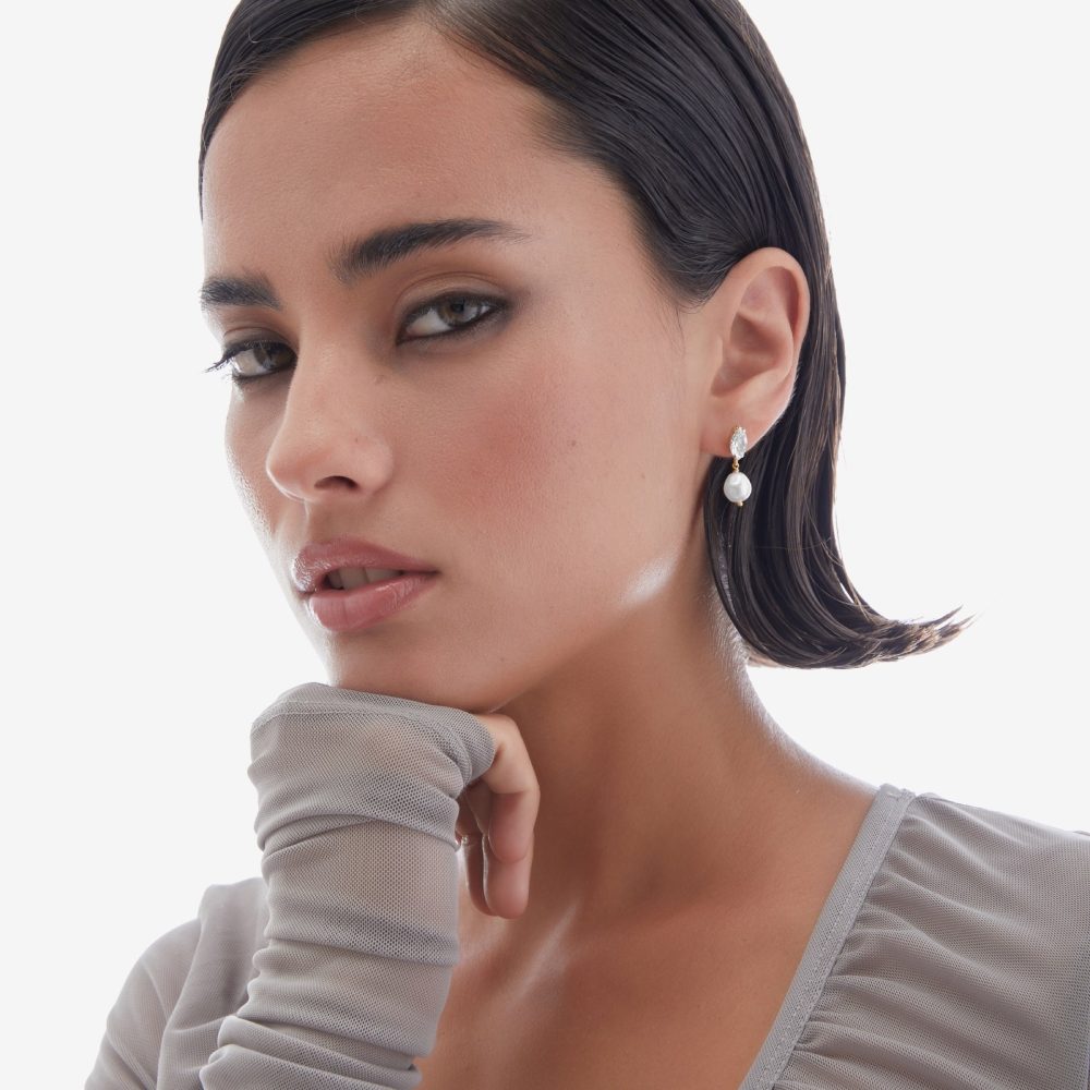 “PERLA BARROCA” απόλυτος συνδυασμός πέρλας & Swarovski! Ασήμι •925 από την exclusive συλλογή μας! - Image 3