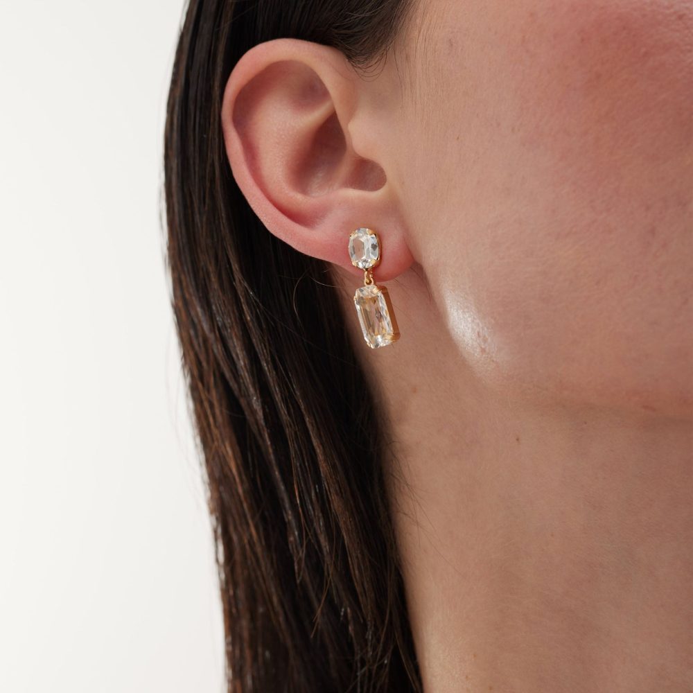 “Purpose” ultra chic σκουλαρίκια! Εκπληκτικής καθαρότητας, από την exclusive συλλογή μας ασήμι •925 με Swarovski!