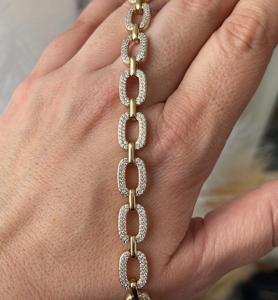 “Lure” εντυπωσιακό βραχιόλι απο επιχρυσωμένο ατσάλι!