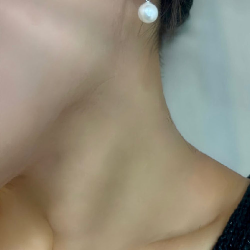 «Desmos» διαχρονικά σκουλαρίκια με λαμπερά ζιργκονάκια & πέρλα! - Image 2