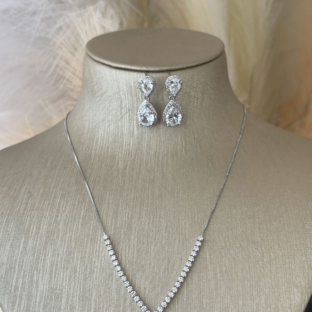 “Kalon” πανέμορφο σετ από ασήμι 925• και ζιργκόν κορυφαίας ποιότητας! - Image 2